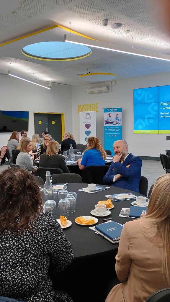 This morning we're at <a href="/TheNestCSF/">The Nest</a> for the second of our series of four #HR and #EmploymentLaw breakfasts in the region. Thank you to our sponsors EB Cam Ltd. 
#Norwich <a href="/AshtonsHR/">Ashtons HR Consulting</a>