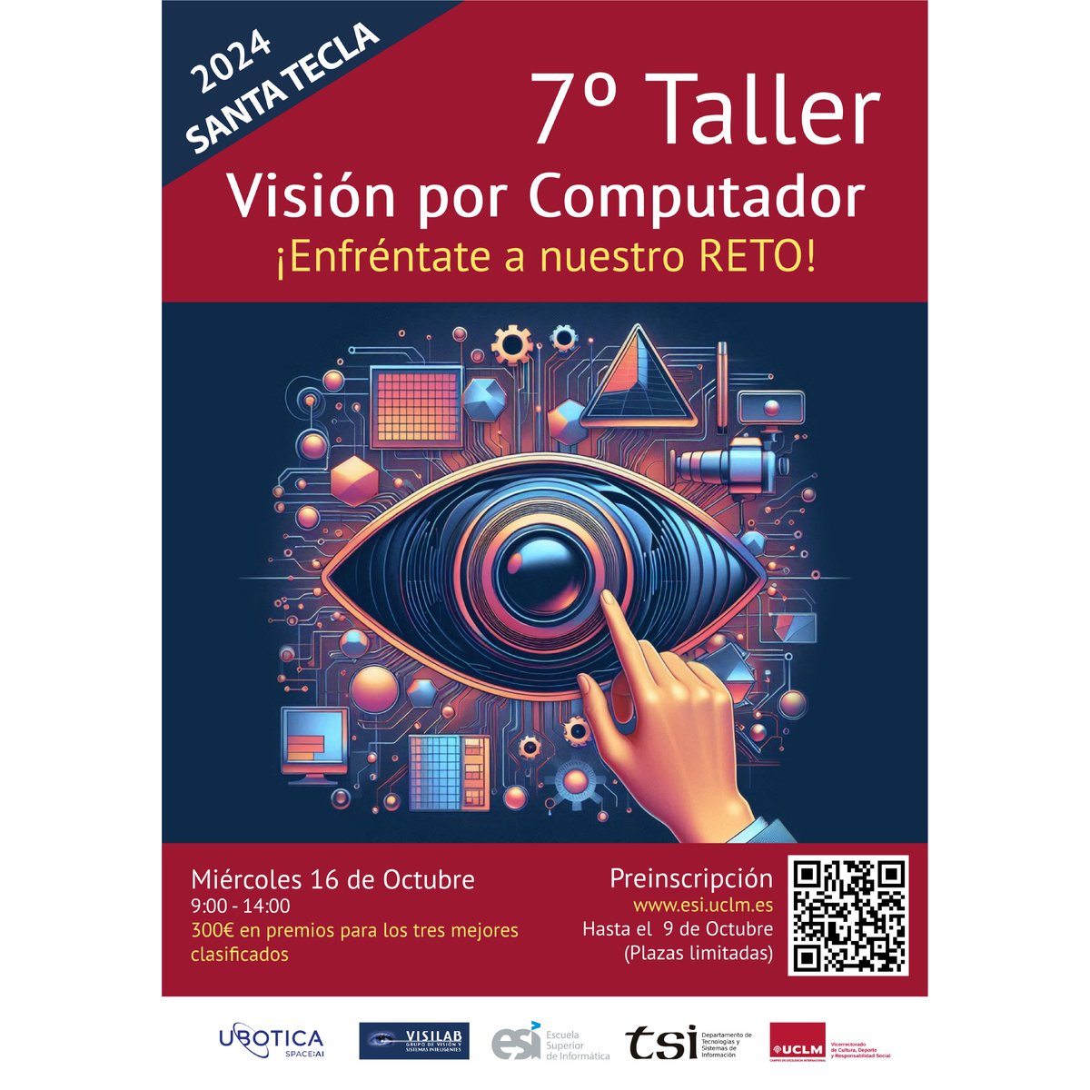 Ubotica (@ubotica) on Twitter photo 🎉 Kicking off an exciting day of innovation! 🚀
This morning, we're thrilled to host the 7th Workshop-Challenge on Computer Vision at the <a href="/uclm_es/">Universidad de Castilla-La Mancha</a>, Ciudad Real, Spain, with the brilliant minds at <a href="/GrupoVisilab/">Grupo VISILAB - UCLM</a> 🤖💡
Good luck to all participants 💪
#UCLM #VISILAB #Ubotica 🎉 Kicking off an exciting day of innovation! 🚀
This morning, we're thrilled to host the 7th Workshop-Challenge on Computer Vision at the <a href="/uclm_es/">Universidad de Castilla-La Mancha</a>, Ciudad Real, Spain, with the brilliant minds at <a href="/GrupoVisilab/">Grupo VISILAB - UCLM</a> 🤖💡
Good luck to all participants 💪
#UCLM #VISILAB #Ubotica