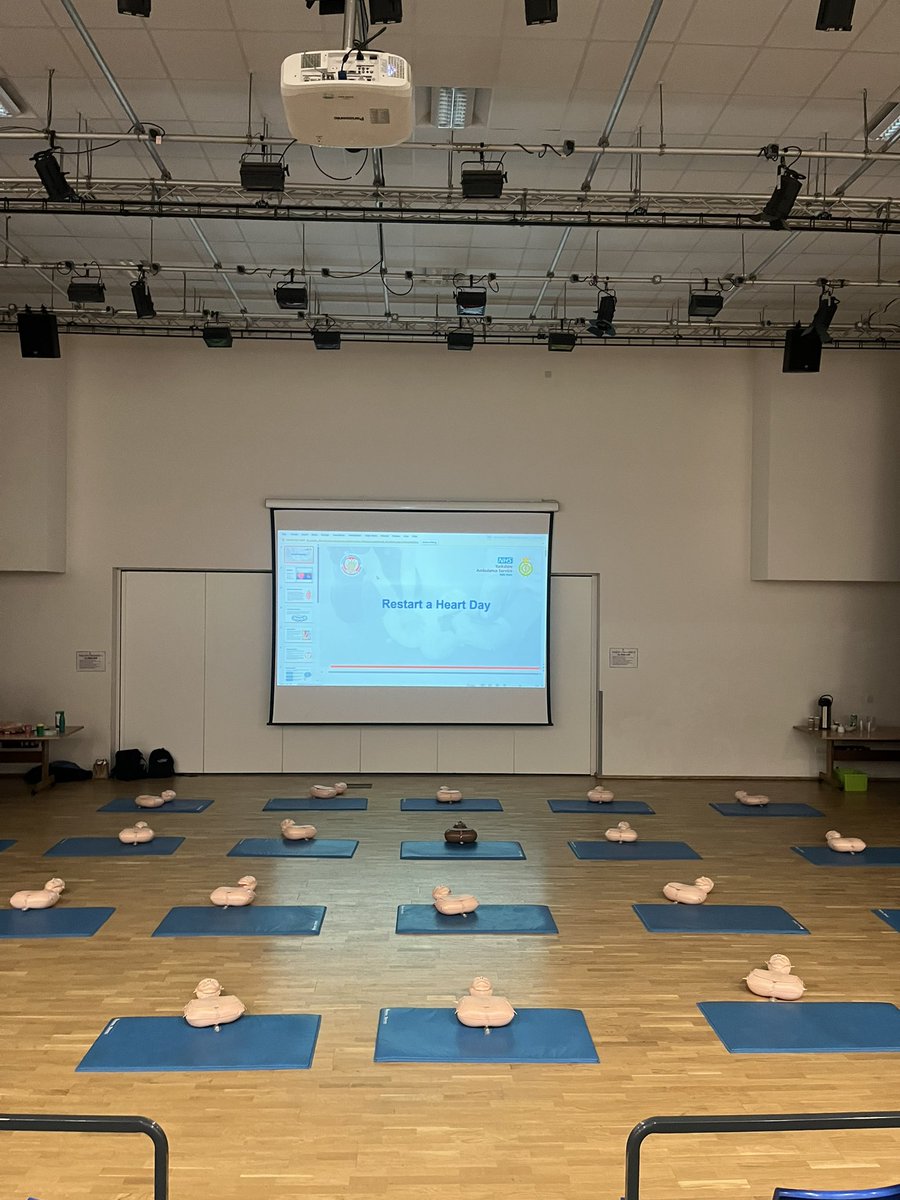 Michelle Horridge (@drhorridge) on Twitter photo All ready for our first class <a href="/jcarlyon/">Jason Carlyon MBE🫀</a> <a href="/SheffChildrens/">Sheffield Children's</a> <a href="/yas_charity/">Yorkshire Ambulance Service Charity</a> #RestartAHeart2024 All ready for our first class <a href="/jcarlyon/">Jason Carlyon MBE🫀</a> <a href="/SheffChildrens/">Sheffield Children's</a> <a href="/yas_charity/">Yorkshire Ambulance Service Charity</a> #RestartAHeart2024