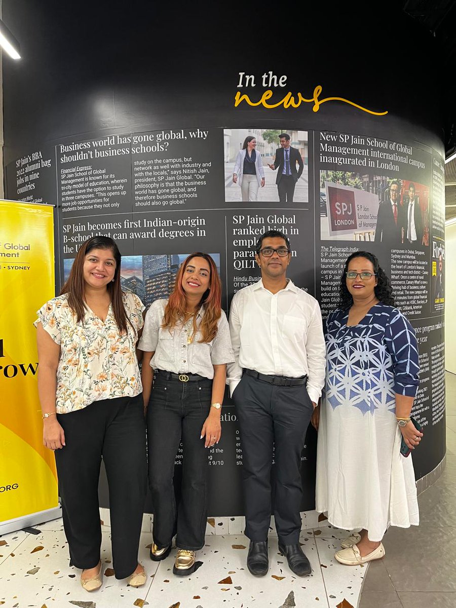 ananthv9's tweet photo. 200 days as a Visiting Faculty at SP Jain School of Global Management - Dubai, Mumbai, Singapore & Sydney https://t.co/zj5L5eQStO
@SPJainGlobal
#Students #Education #HigherEducation #HigherEd #Management #Marketing #Strategy #visitingfaculty https://t.co/3ypMDfpISV