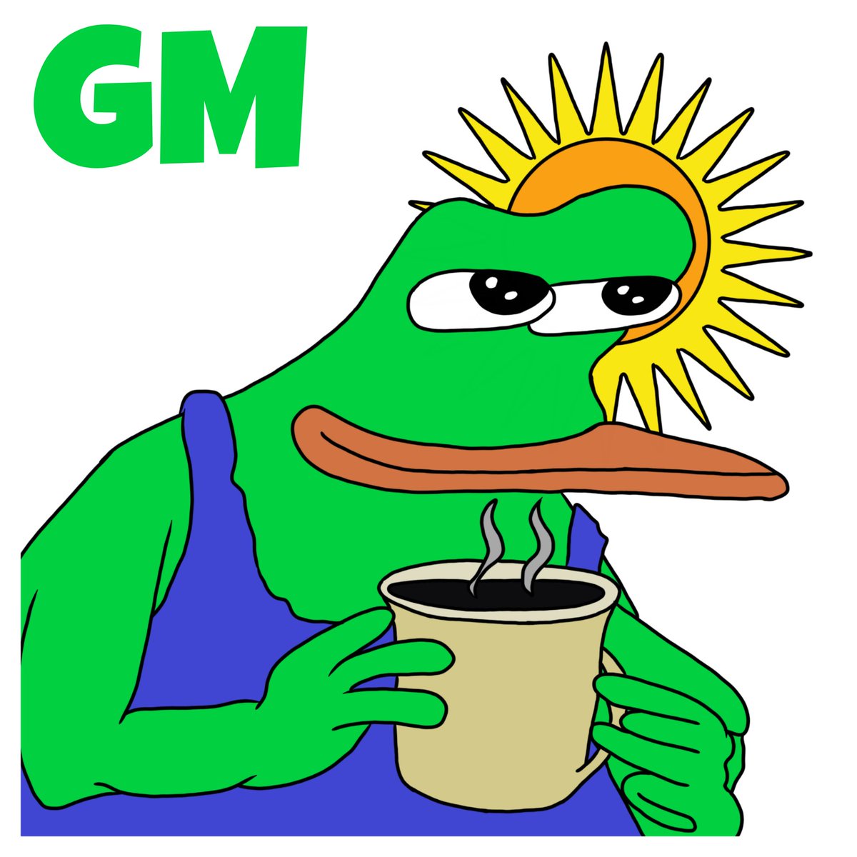 Borpaoneth's tweet photo. Rise and Shine $BORPA 🐸💚 https://t.co/Jybmc6npra