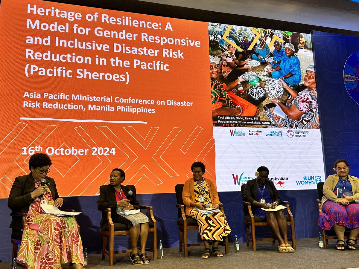 Women’s Resilience to Disasters tweet media