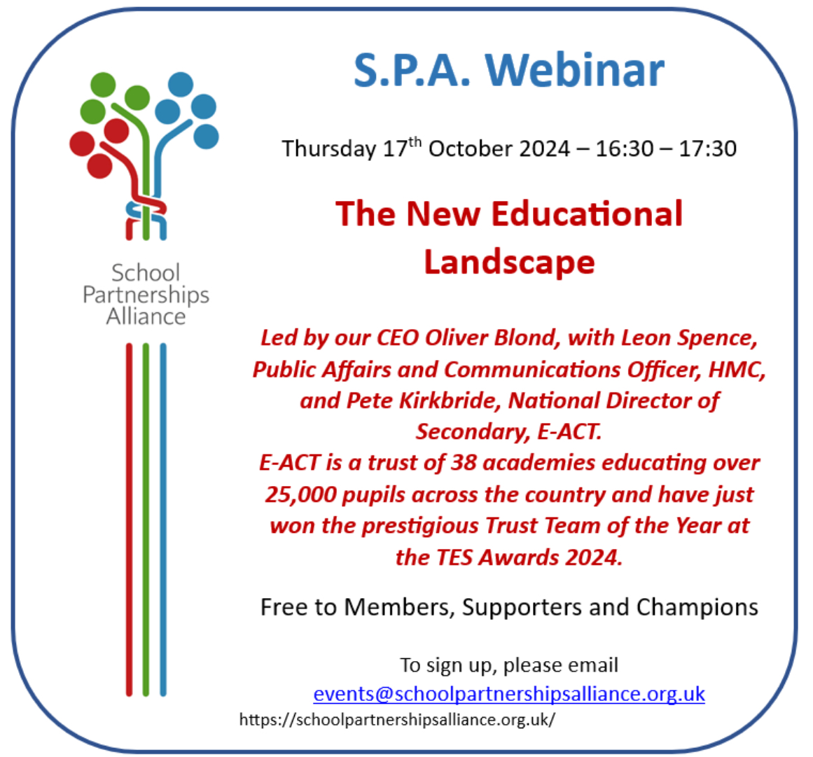 This webinar, with its outstanding line-up, is proving very popular with our community. If you would like to join us, get in touch. If you're not yet part a member, you can sign up - it's FREE. #PowerofPartnerships #StrongerTogether