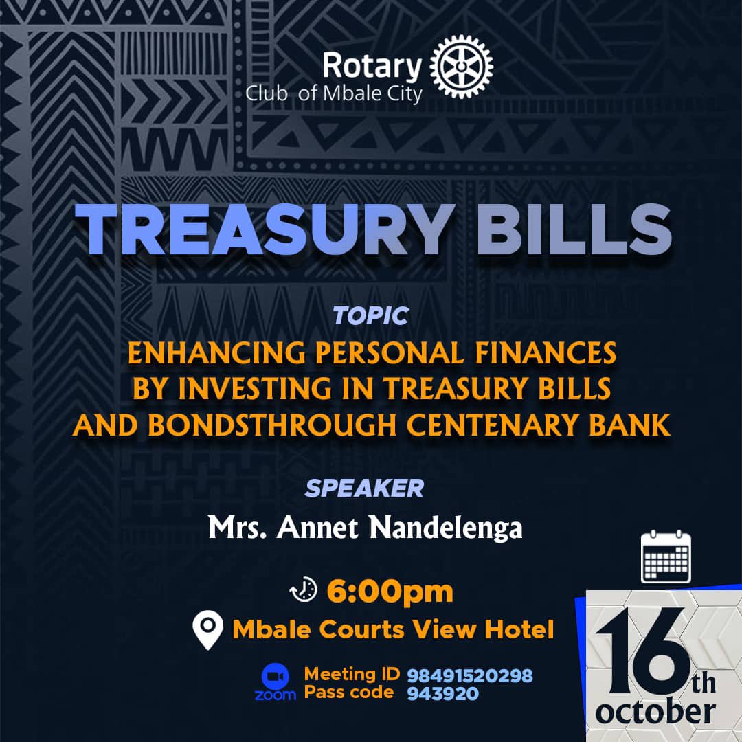 MbaleCityRotary's tweet photo. It’s fellowship day! We will be learning about treasury bills. Join us on this very educative session. #Rotaryfellowship #RotaryWorks https://t.co/uc3fuuHLNc