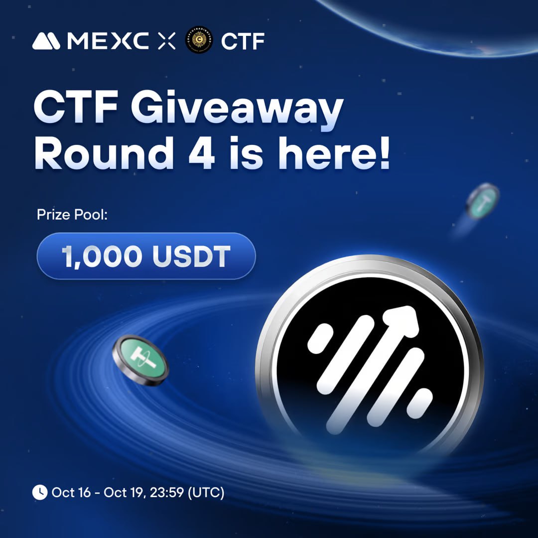 MEXC_DE's tweet photo. Die 4. Runde #MEXC x #TokenCTF -Kooperationsverlosung ist da – 1'000 $USDT Verlosung!

Teilnahme:
🔹Folge @MEXC_Official und @TokenCTF (https://t.co/cIZJEKR6c3)
🔹Halte 1 $CTF auf deinem MEXC-Konto
🔹 $CTF handeln: https://t.co/4rnaMgzyTd
🔹Abgeschlossen: https://t.co/anUtOZlevt https://t.co/6zRZIuL7Zd