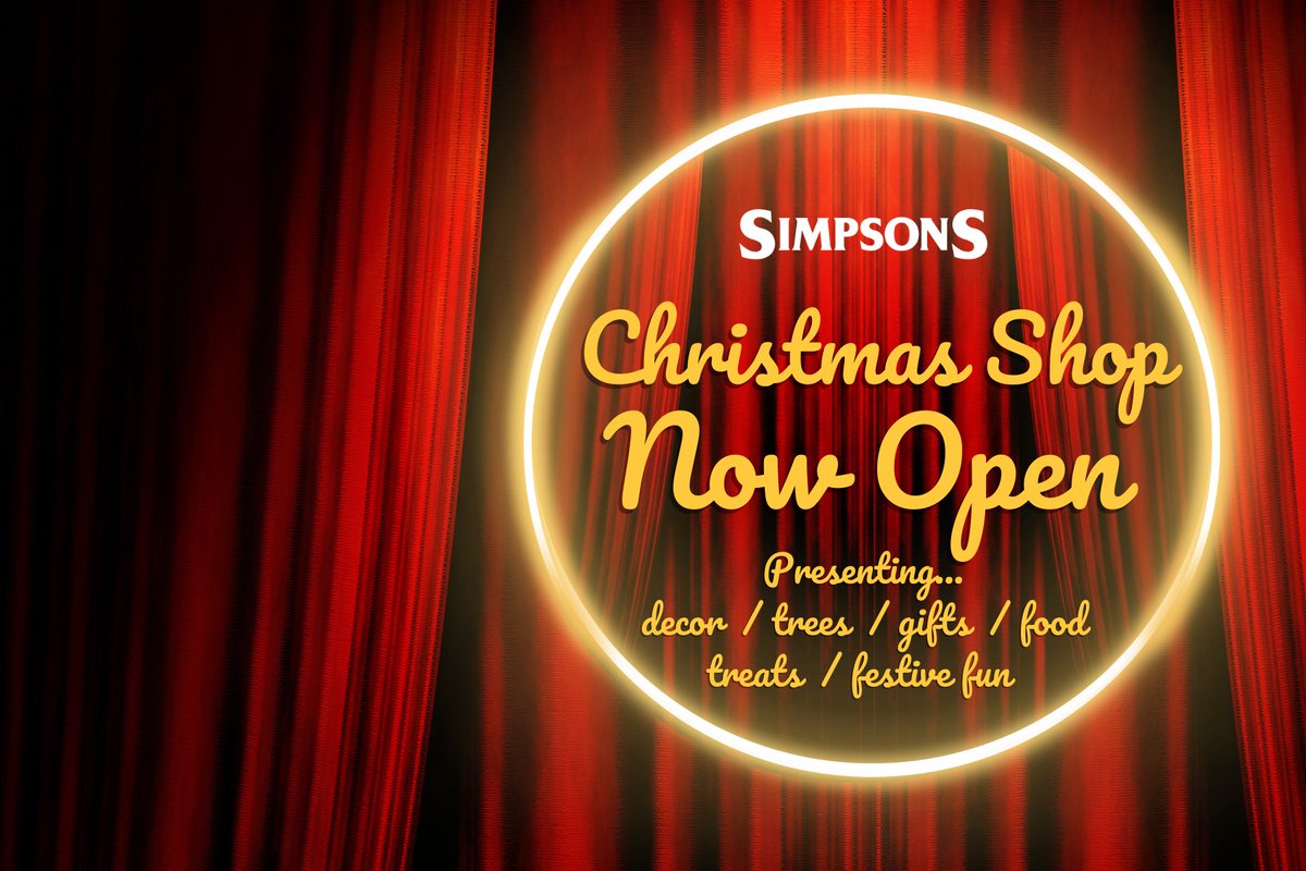 Our Christmas shop is now OPEN! Visit today for all the inspiration you need for your Greatest Christmas! #Christmas #shoplocal #Inverness