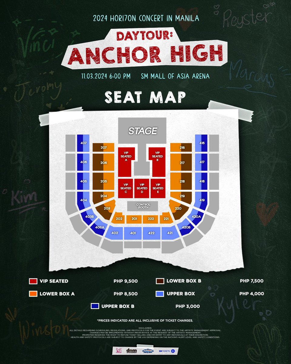 philconcerts's tweet photo. Next Month: HORI7ON is ready to set sail for the HORI7ON 2ND CONCERT "DAYTOUR: ANCHOR HIGH" on November 3, 2024, at the MOA Arena!

Maki-sumayaw sumunod with your fellow ANCHOR! Get your #DAYTOUR_ANCHORHIGH tickets today via SM Tickets outlets and https://t.co/JHoy0b1BhN!

#HORI7ON2NDCONCERTinMOAARENA @HORI7ONofficial @dnmentph