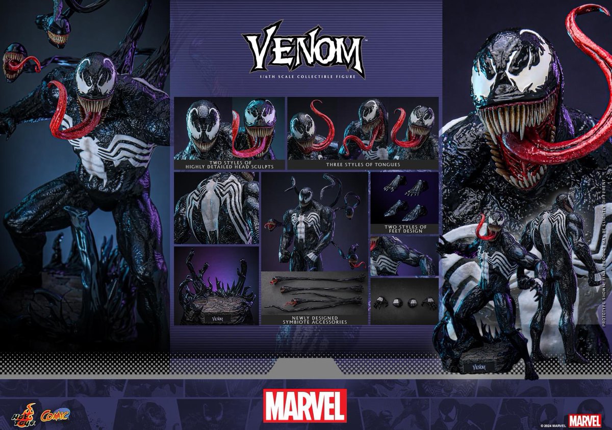 Marvel Comics - 1/6th scale Venom Collectible Figure】 #Venom