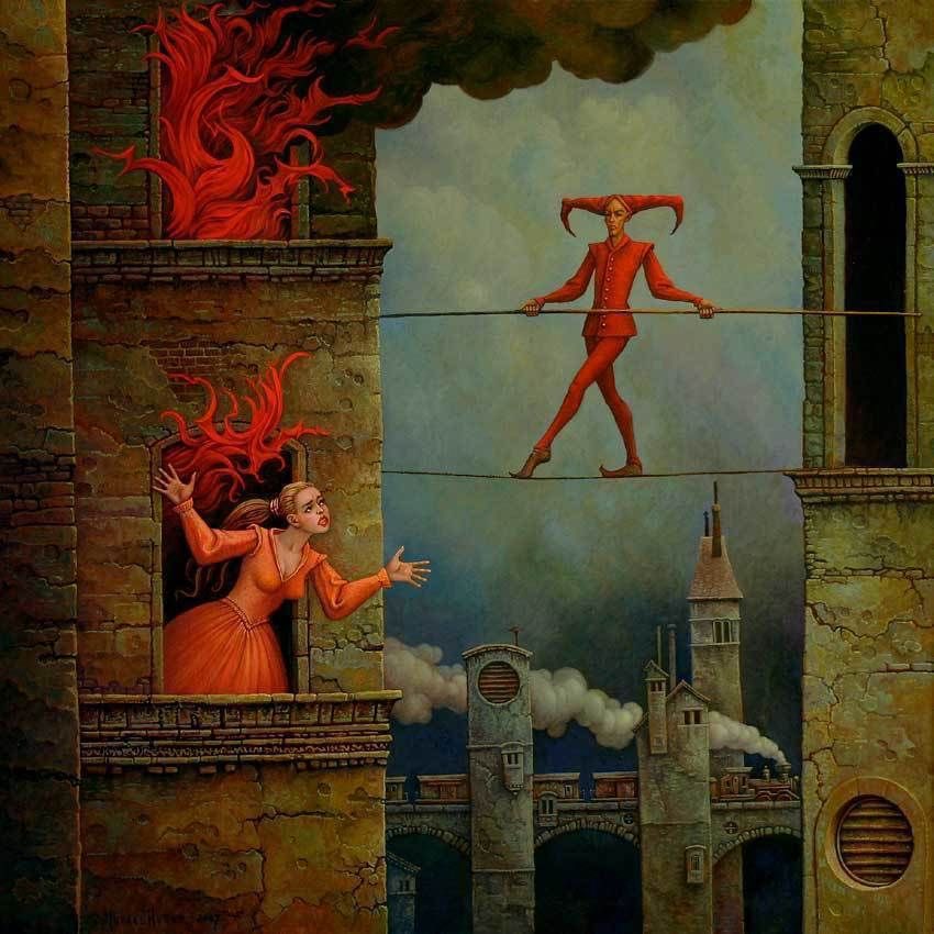 ephemorae's tweet photo. “Life is a tightrope walk between chaos and control, where even a fool can dance with grace.” https://t.co/mHCwWY1ctk