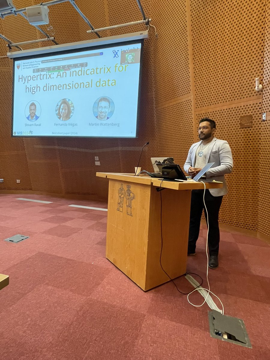✨Day 2 of Boston VIS was fantastic! 🫶🏼 We hosted a watch party, had a live talk from Best Short Paper winner <a href="/shivamravalxai/">Shivam Raval</a> 🏆, enjoyed delicious pastries and coffee, and wrapped up with a fun end-of-day party. 🎉

BostonVIS.org
<a href="/ieeevis/">IEEE VIS</a>