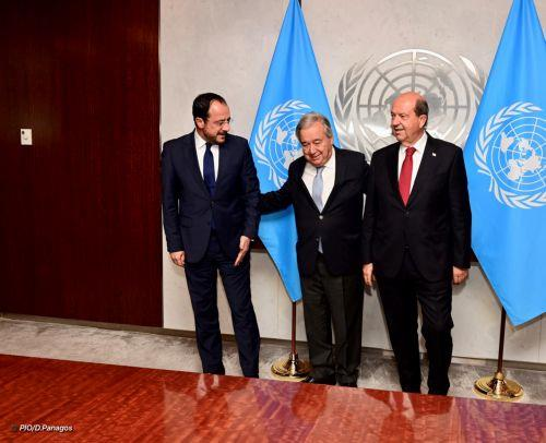 kyriakichristo's tweet photo. #Cyprus #Cyprusissue #UN 🇨🇾🇺🇳
Readout of @antonioguterres  informal dinner  w/ the Leaders of the #GreekCypriot and #TurkishCypriot Community  in #NYC 
@CYpresidency @PresidentCYP @UN_CYPRUS 

https://t.co/NDqu9Gw75v https://t.co/MbN3nB6c4U