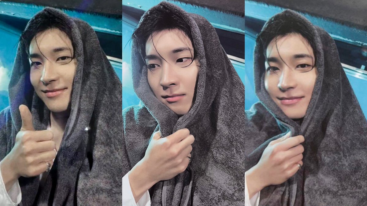 물에 빠진 원우쿤