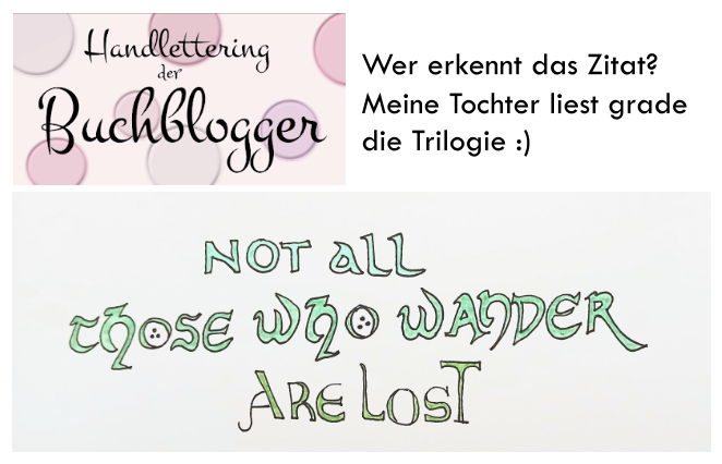 2013welten's tweet image. #Handlettering der Buchblogger

Das Thema war, jemanden zu fragen, was er liest und darüber etwas zu lettern ... ich hab meine Tochter gefragt und mit dem Zitat könnt ihr vielleicht erraten, welche Trilogie sie liest :)

Schaut gerne vorbei: 
blog4aleshanee.blogspot.com/2024/09/aktuel…