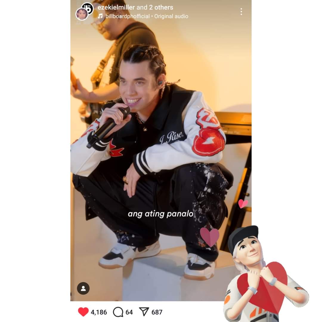 Ez Mil wearing the shoes we gifted him on his birthday. It suits you! 🥰🫶🏼

#EzMil
#EzMilSuccessTrain
#BillboardPH