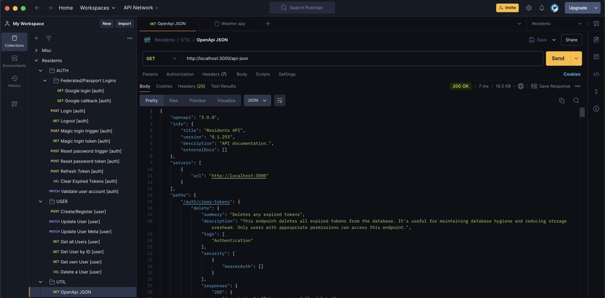 codewithconor's tweet image. TIL you can easily add a JSON endpoint for your OpenAPI docs 🚀
Now to go build some nice custom UI for them...
#buildinpublic