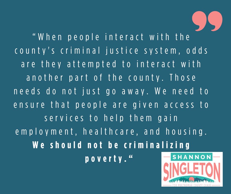 ElectSingleton's tweet image. (2/2) prioritizing the well-being of every community member. That requires a clear line of sight into safety and justice – and it’s why I don’t seek endorsements or funding from law enforcement organizations. #MultCoD2 #Elections2024 #safecommunities #electshannonsingleton