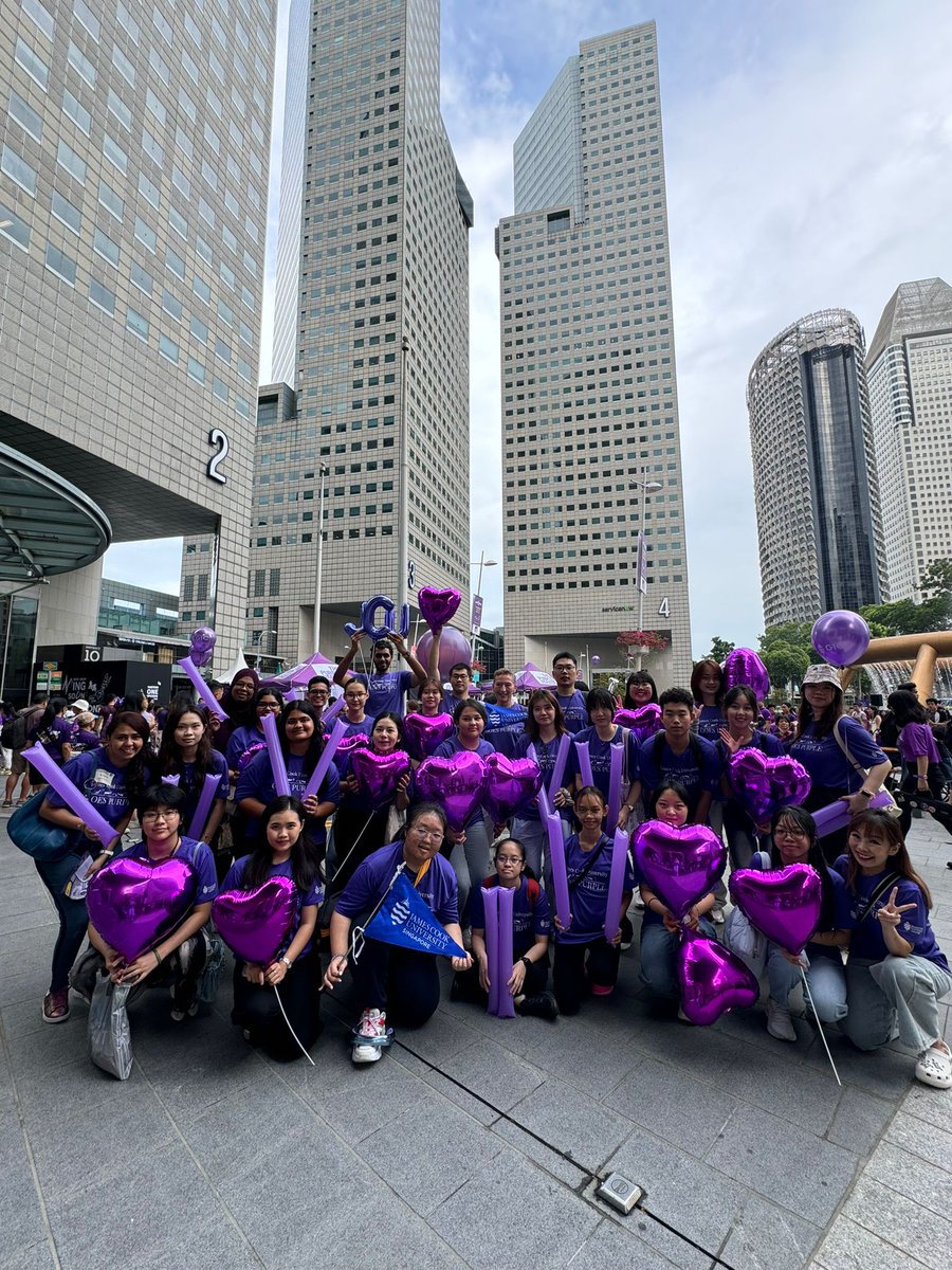 jcu_singapore's tweet photo. It’s always a joy to stand alongside our friends at The Purple Parade to raise awareness and promote inclusivity for persons with disabilities! Check out some highlights from the event last weekend. #purpleparadesg #CelebrateAbilities #SupportInclusion #PP24 https://t.co/fTSLGVCNYB