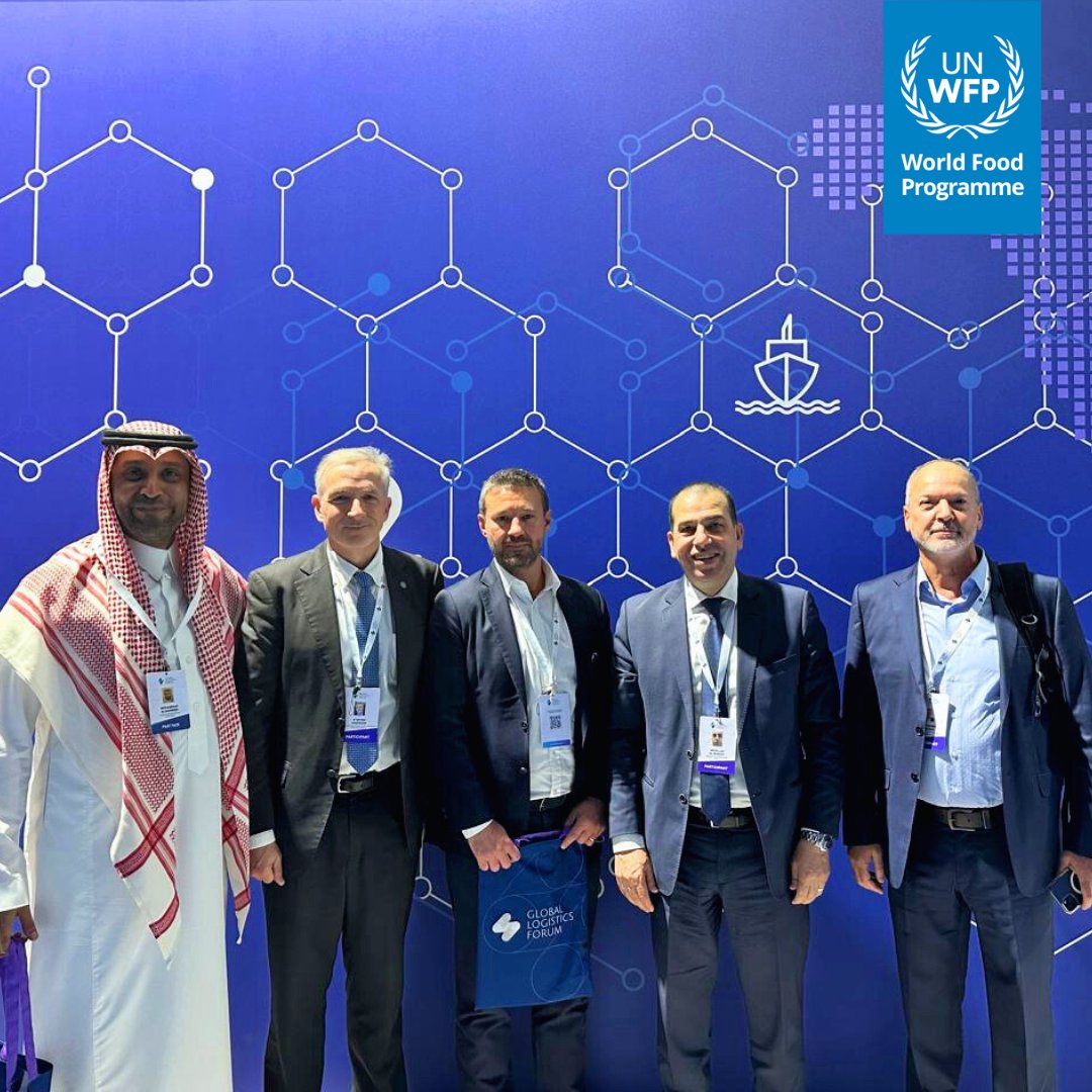 Exciting developments at the inaugural Global Logistics Forum in Riyadh! Led by Abdallah Al Wardat, WFP Director of the Global Partner Countries Division, our #WFP delegation participated in powerful discussions on logistics developments and future plans.