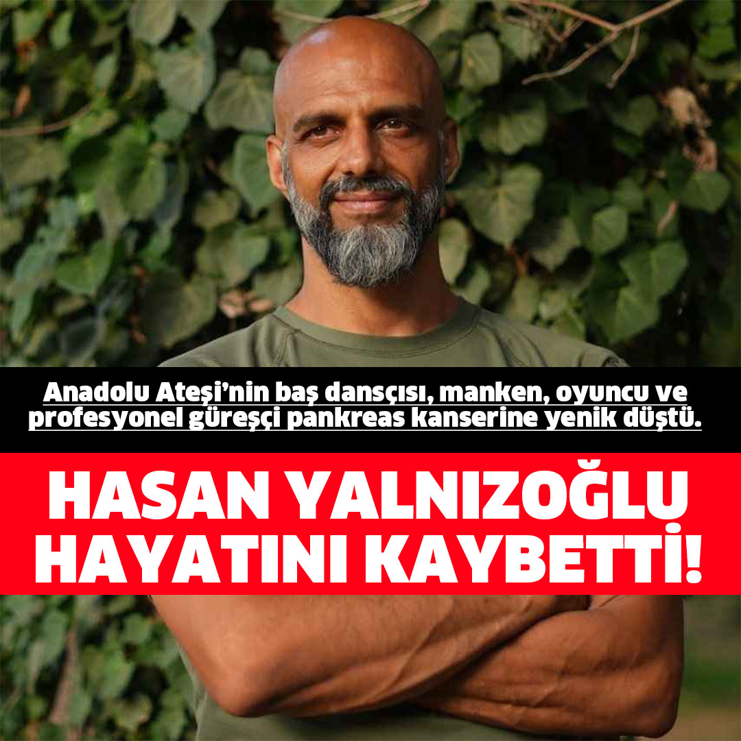 haberton_com's tweet image. Türk dansçı, manken, oyuncu ve profesyonel güreşçi Hasan Yalnızoğlu pankreas kanseri nedeniyle hayatını kaybetti. 
Hasan Yalnızoğlu&apos;na Allah&apos;tan rahmet, yakınlarına sabır ve baş sağlığı diliyoruz...

#hasanyalnızoğlu #anadoluateşi #dansçı #manken #survivor haberton.com/hasan-yalnizog…