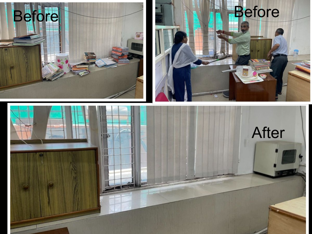 "Cleanliness Drive undertaken by CGST Chandigarh Commissionerate &amp; CGST (Audit) Chandigarh Commissionerate at CR Building as part of #SpecialCampaign4.0. Promoting a cleaner and greener environment! 🌿 #SwachhtaHiSeva #SwabhavSwachhtaSanskarSwachhta"