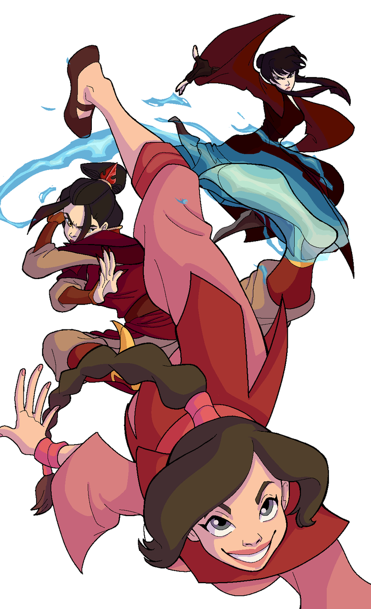 KikiBellPink's tweet photo. #AvatarTheLastAirbender #avatarlaleyendadeaang #dangerousladies #azula #atlaazula #tylee #mai #atlamai #maiavatar #atlatylee #azulaavatar #tyleeavatar #atla #princessazula #princesaazula #theangelsofOzal #losángelesdeozai #teamotylee #teamoazula #teamomai https://t.co/jAdktMpg2n