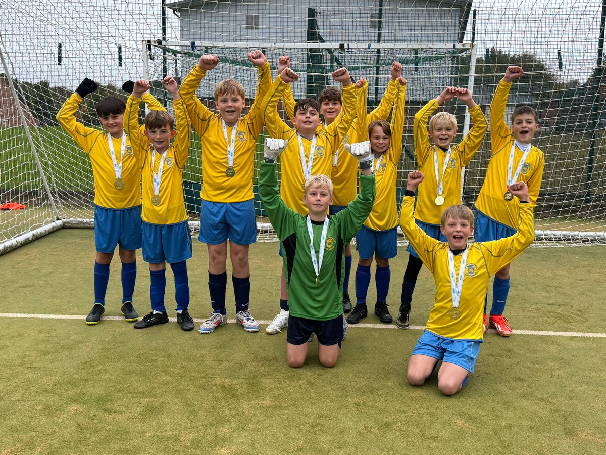 Well done to all the teams who played in our Small Schools Football Finals.😊👏 Congratulations to the winners <a href="/HuttonCran/">Hutton Cranswick</a> and Good Luck in the next round!