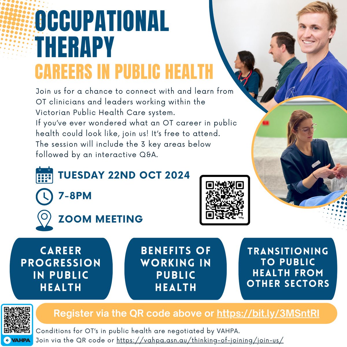 Join us for an insightful webinar, register via QR code