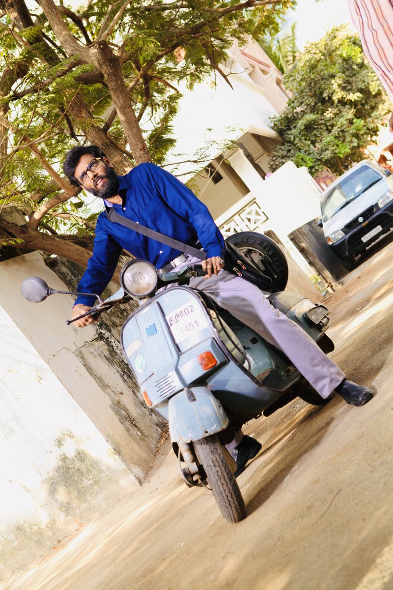 Throwback at shooting spot #actorsivaavishnuofficial