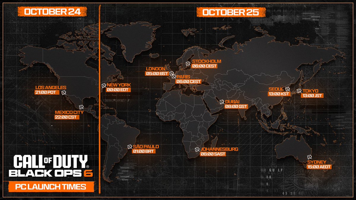 South Africa is literally on the map 🇿🇦

9 days until #BlackOps6 

#MythicPCGamePass