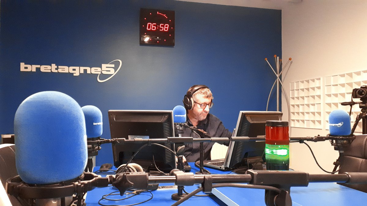 7h-9 h, c'est la #matinale avec Stéphane Hamon sur #Bretagne5

👉 Les pronostics hippiques de Patrick Uphar
👉 La météo avec <a href="/MeteoBretagne/">Météo Bretagne</a>
👉 à 7h35 Le Jardin de Christophe
👉 à 7h52 Destination commune
👉 à 8h15 L'invité de la matinale

➡️ l'information tous les quarts d'heure