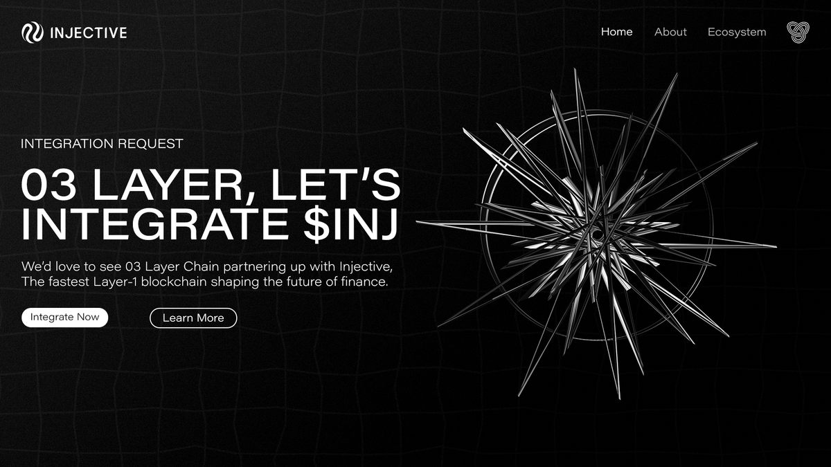 shynxbt's tweet photo. { O3 Layer ๐ค The fastest blockchain }
Dear @O3Layer_ , it's time to think about integrating Injective to your platform๐ฅ
@Injective - is the best Layer-1 blockchain made for finance, with fastest transactions (>1 billion txs already!) and smallest fees
$INJ I #InjectiveBW https://t.co/sYx2S1n3vt