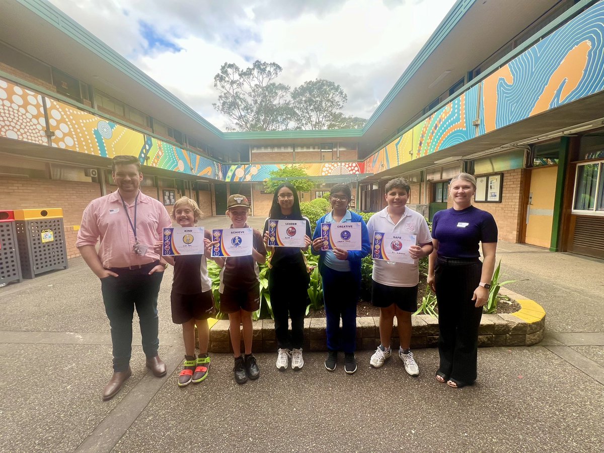 Transition can never start too early!  Yr 5 for FIVE started today with out feeder primary school students. 
#mountdruittmagic