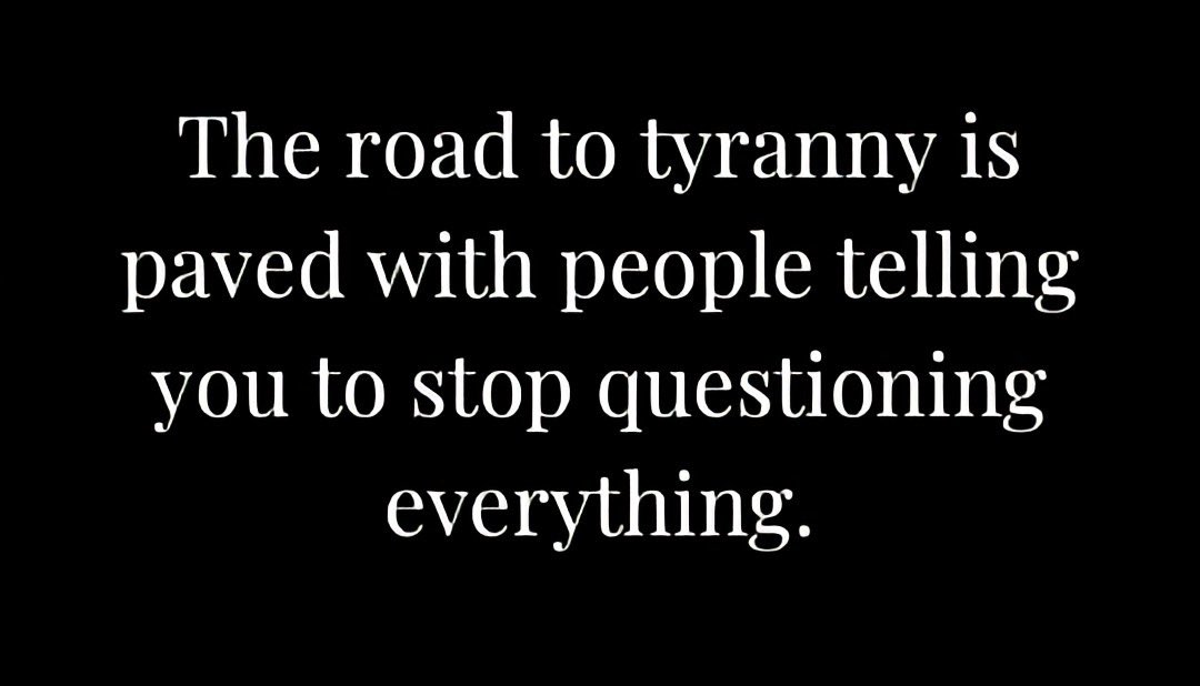 THIS! 💯 Never. Stop. Questioning. 👊