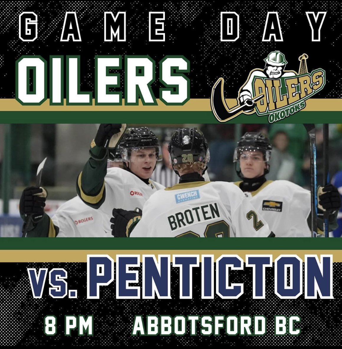 CoachBroten's tweet photo. Let’s go! BCHL showcase! https://t.co/yf2s7mxneJ