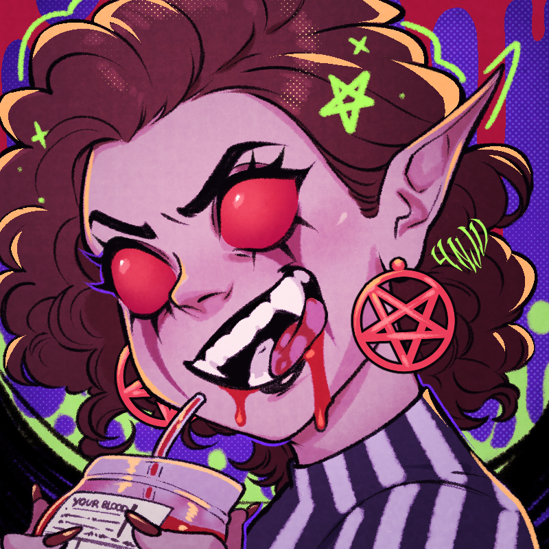 「time for halloween shenanigans  #NewProf」|✨ anjuのイラスト