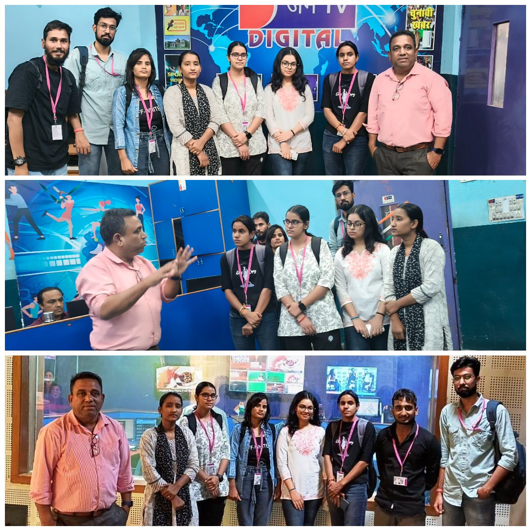 Firozkhan7Fk's tweet image. Rajasthan University Mass Comm Students visit JANTV

#media #mediastudents #masscommunication #journalism  #JANTV #rajasthanwithjatv #rajasthanuniversity #RU