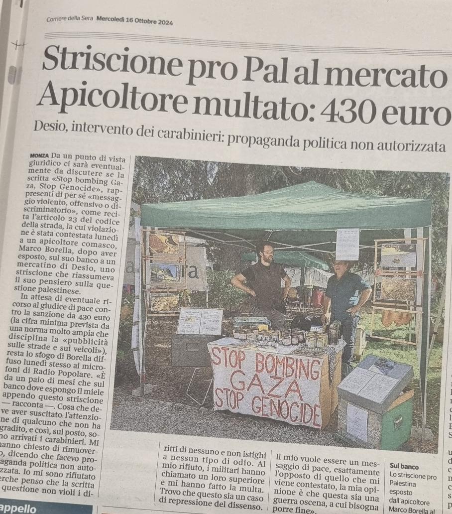 alinomilan's tweet image. Multa?! Siamo alla follia! Ma la libertà di dire quel che ci pare dove è finita? #Rassegnati