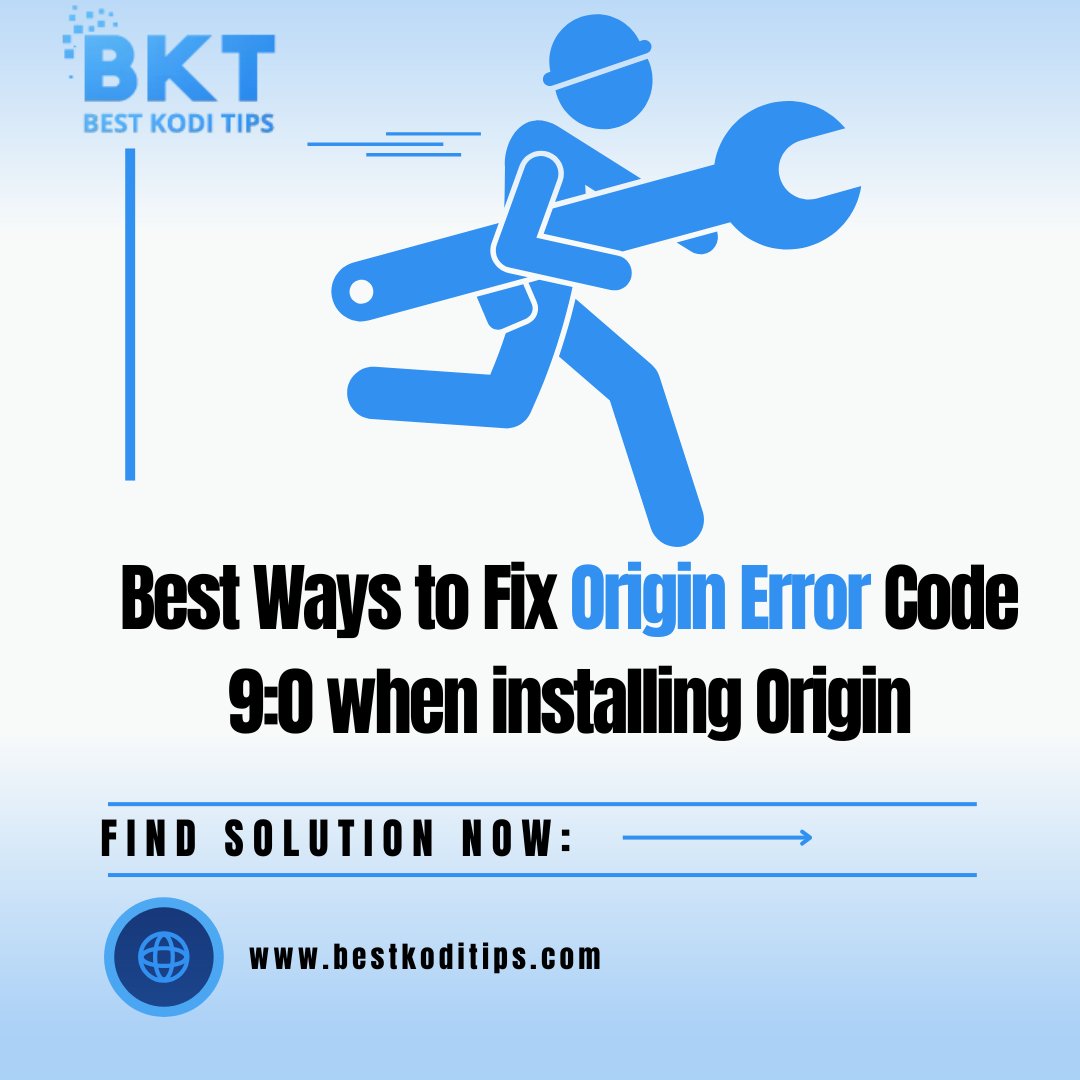 bestkoditips's tweet photo. Best Ways to Fix Origin Error Code 9:0 when installing Origin
#fix #originerror #code90 #Installing #bestkoditips #bkt #blog
https://t.co/zaLxygx87w
#TurnTexasBlue https://t.co/4qQiysTCnC