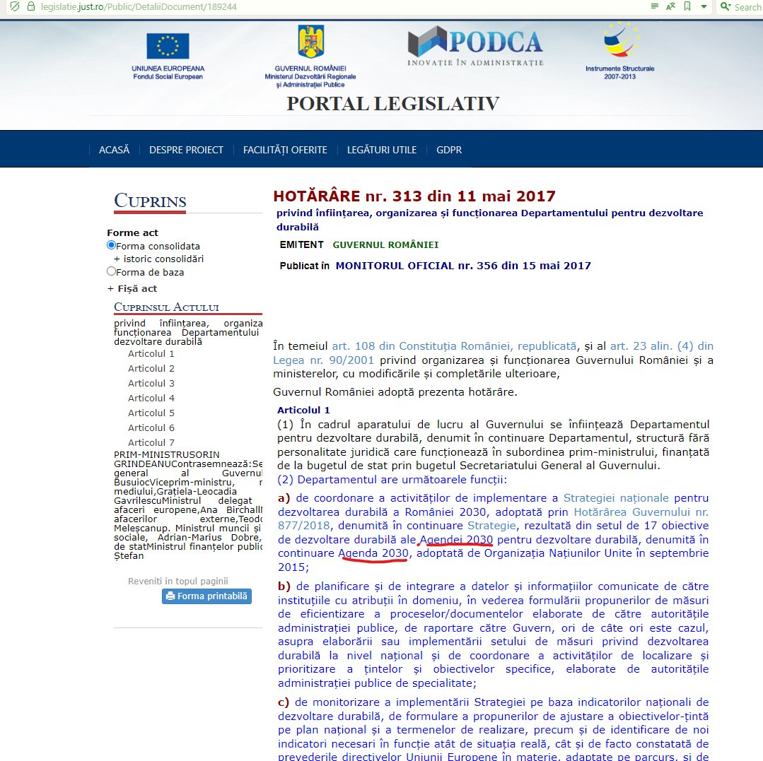 PPR_RO_Timis's tweet image. Elena Radu  Pentru că avem un candidat la președinție - "expert in dezvoltarea durabilă".  Ce înseamnă "dezvoltare durabilă" pe scurt?  Agenda 2030 a ONU.  Avem un departament de dezvoltare durabilă în cadrul Guvernului, înființat în 2017 care are că funcții tocmai implementarea