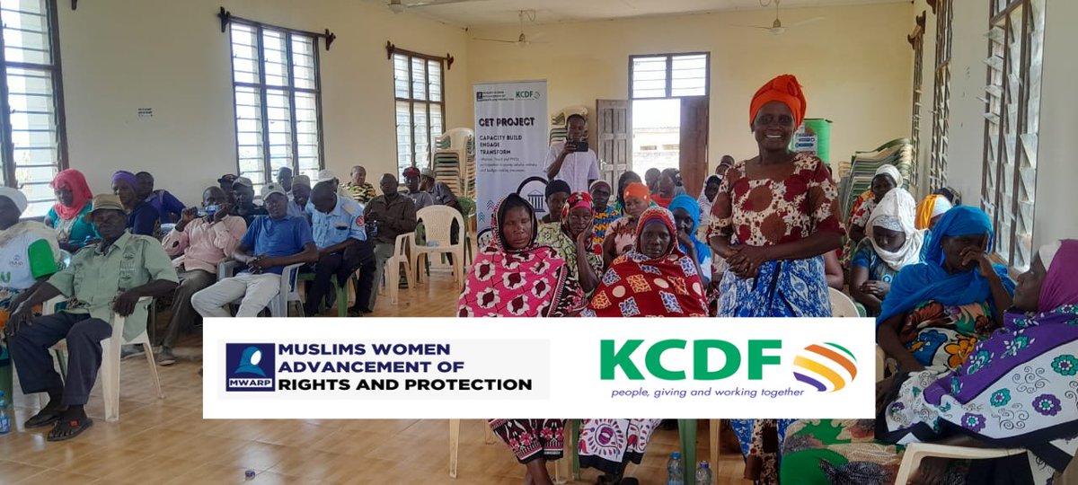 Muslim Women Advancement of Rights and Protection (@mwarpkenya) on Twitter photo Yesterday, the community members of #Kibandaongo village had the opportunity to engage with their Member of the <a href="/KwaleAssembly/">County Assembly of Kwale</a> , #Hon_Richard_Itambo in a meeting convened by <a href="/Mwarpkenya/">Muslim Women Advancement of Rights and Protection</a> through the CET Project supported by Kenya Community Development Foundation.
The meeting Yesterday, the community members of #Kibandaongo village had the opportunity to engage with their Member of the <a href="/KwaleAssembly/">County Assembly of Kwale</a> , #Hon_Richard_Itambo in a meeting convened by <a href="/Mwarpkenya/">Muslim Women Advancement of Rights and Protection</a> through the CET Project supported by Kenya Community Development Foundation.
The meeting