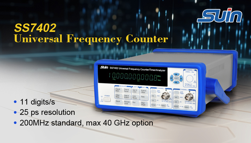 suinInstruments's tweet image. SS7402 Universal #FrequencyCounter/Timer/Analyzer introduces high reliability and large scale integrated circuit and CPLD, the 16-bit Microchip microcontroller is used for functions control, measurement timing control, data processing and results display.
#ElectronicsInnovation