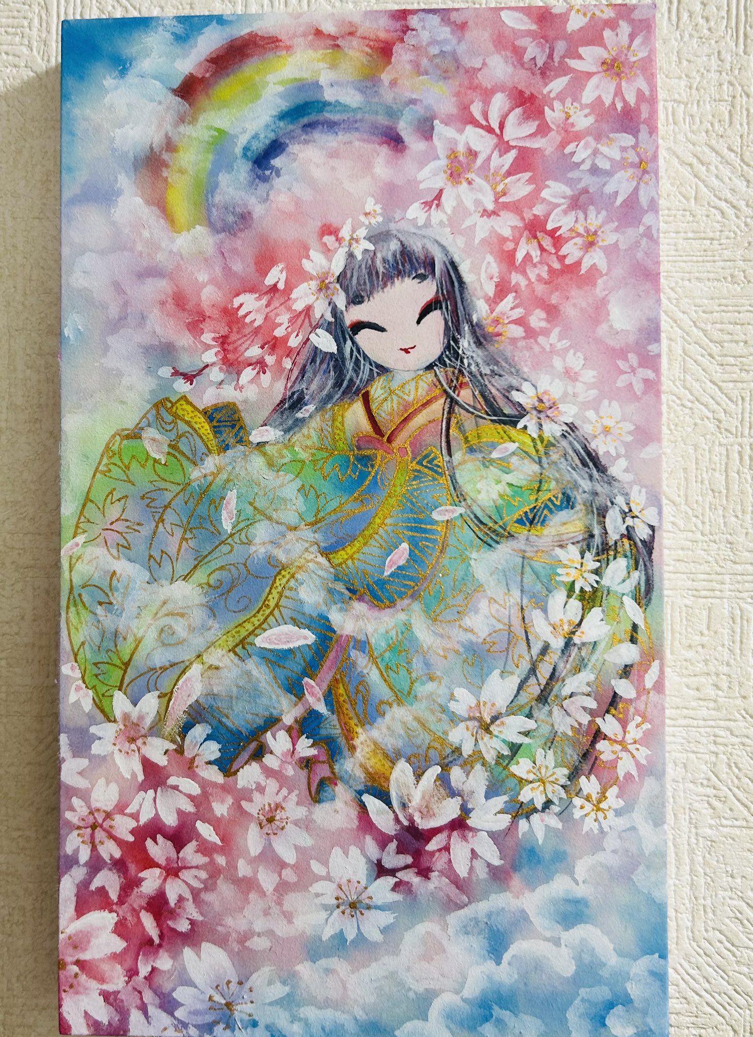 夢桜〜キラキラ日本画＆キラキラストーン画 (@yumesakuradouji) / X