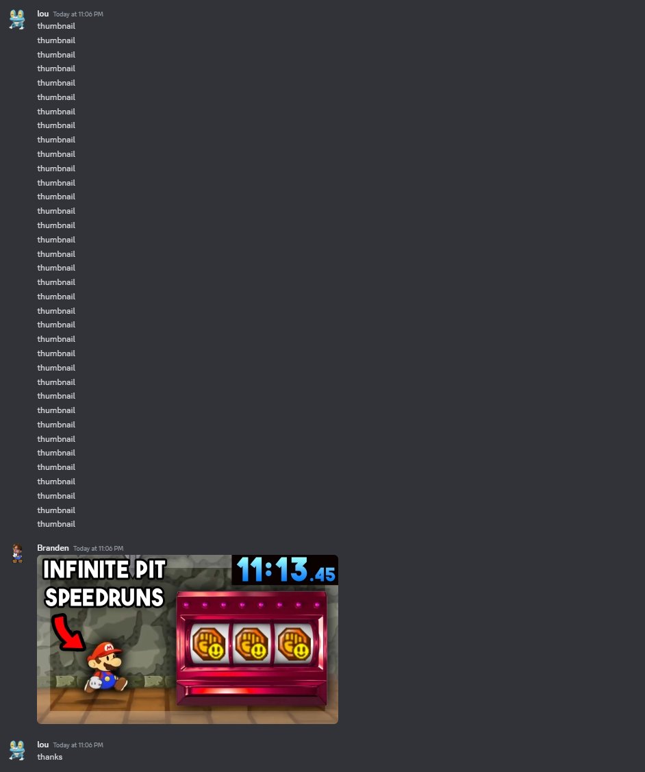 our very efficient and seamless process for uploading vods