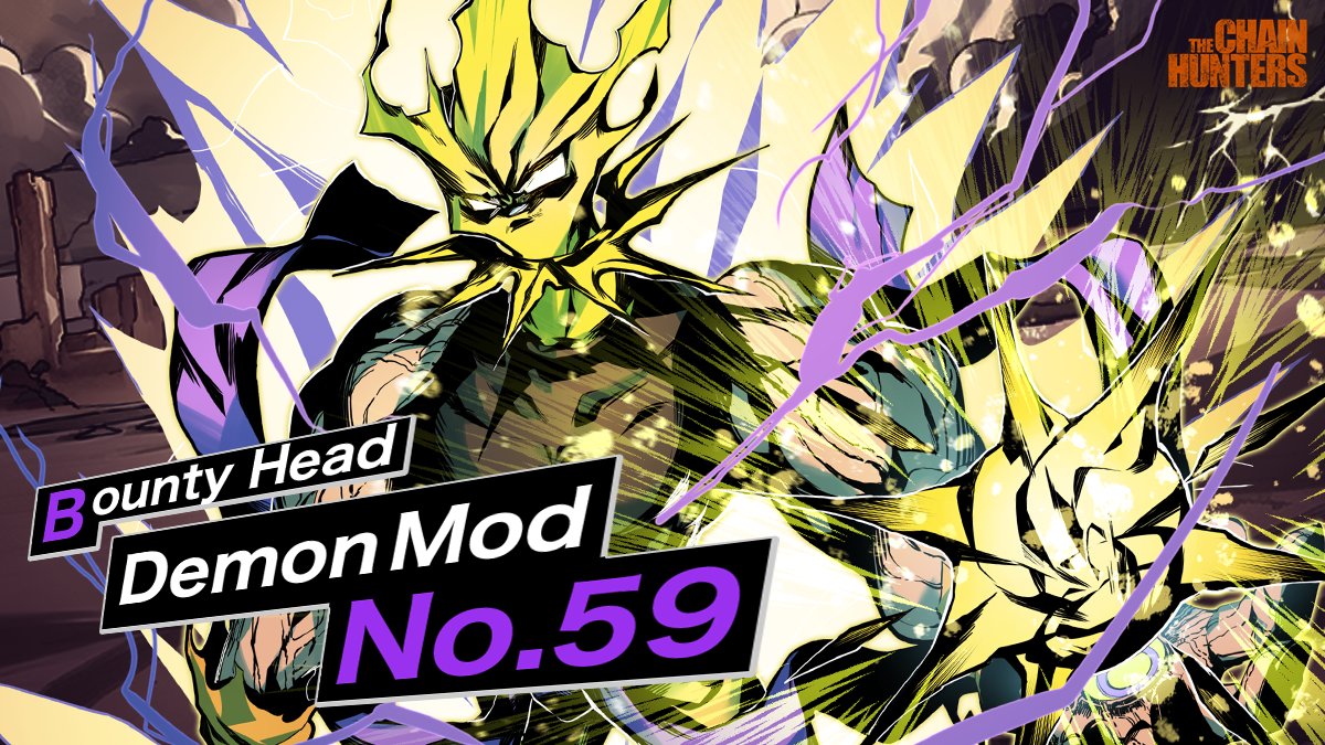 ＼Rewards of the 9th Bounty Total Damage Ranking／

We are pleased to inform you about the details of the rewards of the 9th Bounty Total Damage Ranking starting from 10/17 15:00 (JST)

 📅10/17 15:00 - 10/31 14:59(JST)
 ⚔ Bounty Head:  "Demon Mod No.59" (Electric Attribute)