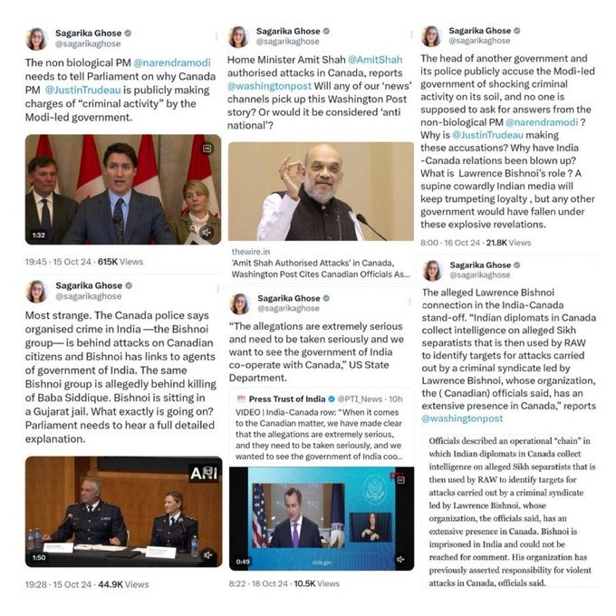 ModiNama2024's tweet image. कनाडा ने अपने स्लीपर सेल एक्टिव कर दिए हैं। इन लोगों को सिर्फ पहचानने से काम नहीं चलेगा। इन लोगों को अपनी भाषा में जवाब देने का भी समय है।

#Canada #CanadaIndiaRelations #SleeperCell #SJaishankar