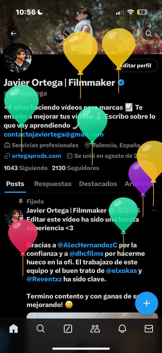 Javier Ortega | Filmmaker | Valencia tweet media