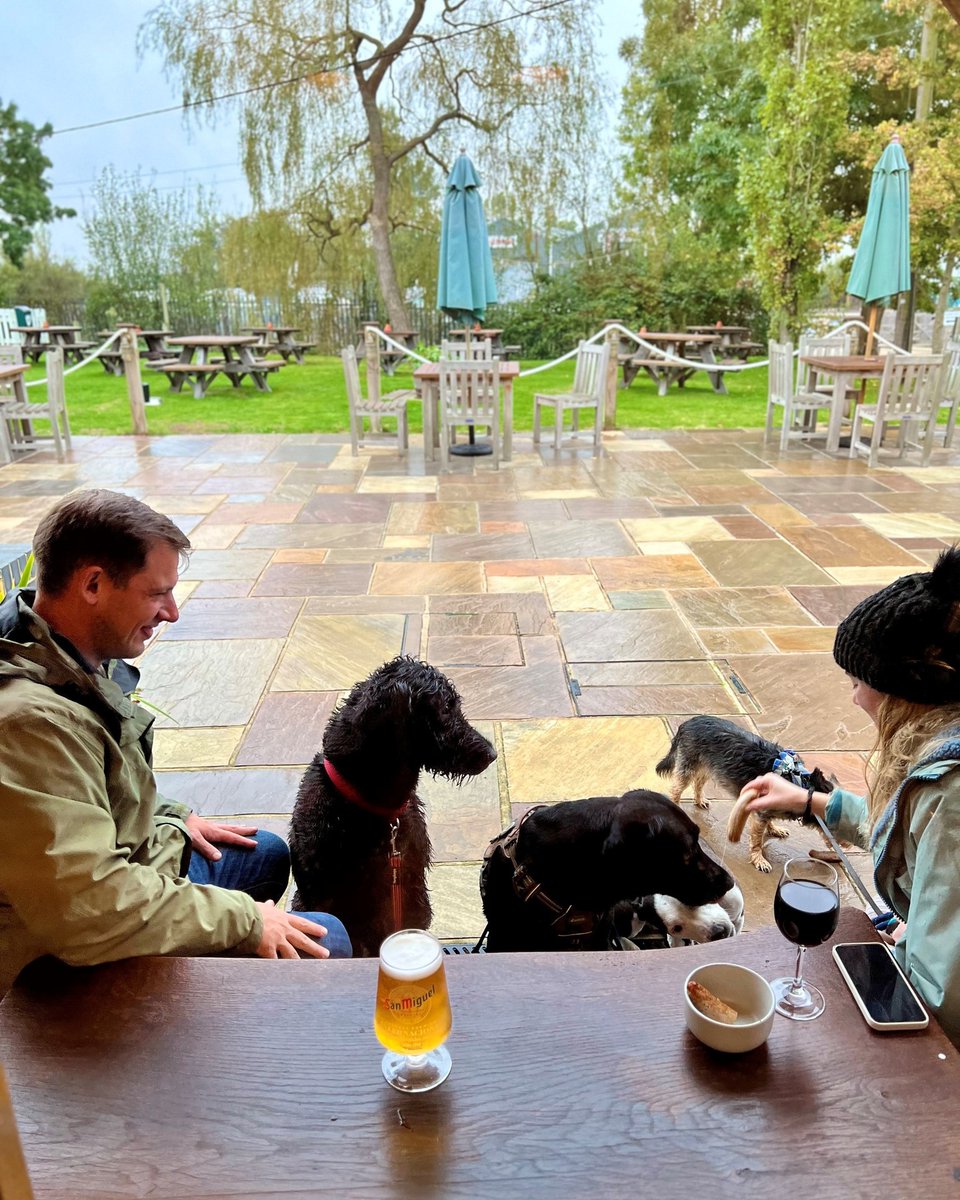 The Dog Days of Summer are over, but the Dog Days of Autumn have just begun! 🍂

Whether muddy or dry, just one Good Boy, or one of a pack, we love dogs and will always find them a seat alongside you. 

Call 01621 738844 to book a room or table, or book online.