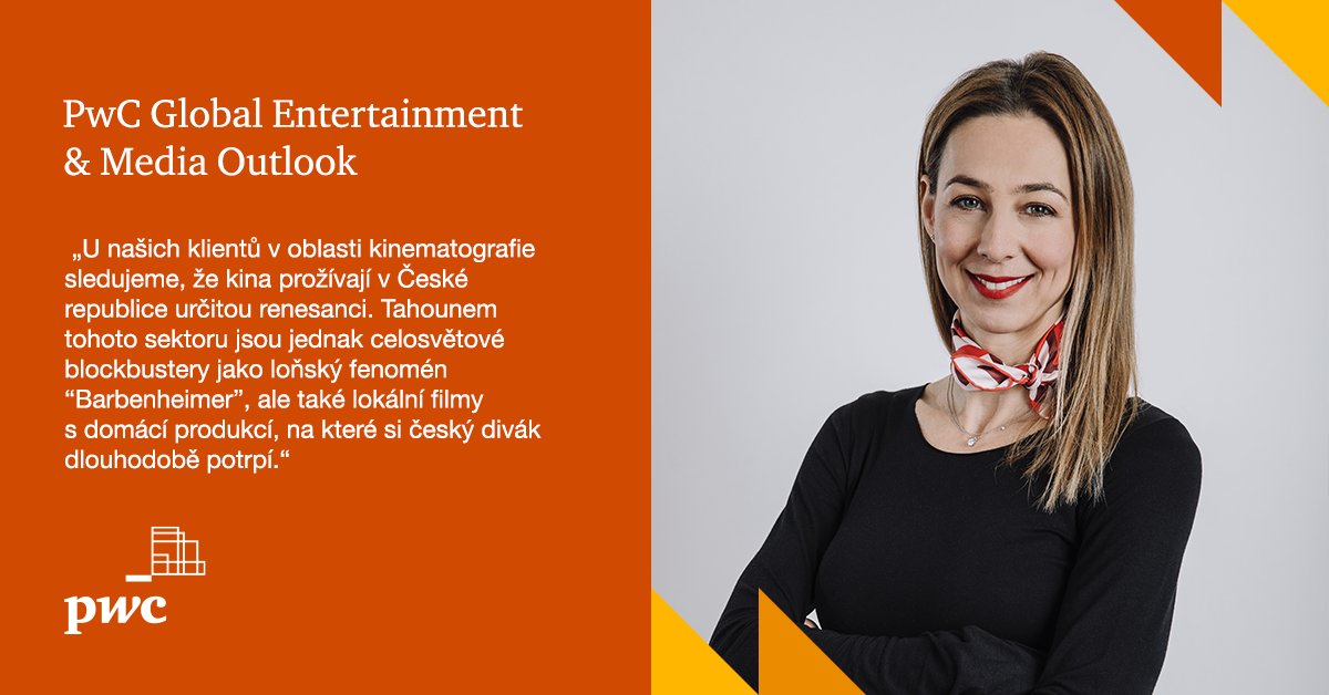 📺 Studie PwC Global Entertainment &amp; Media Outlook naznačuje, že celkové výnosy z reklamy na internetu v České republice budou v následujících letech rychle růst. Více o studii ➡️ blog.pwc.cz/reklama-v-cr-i…