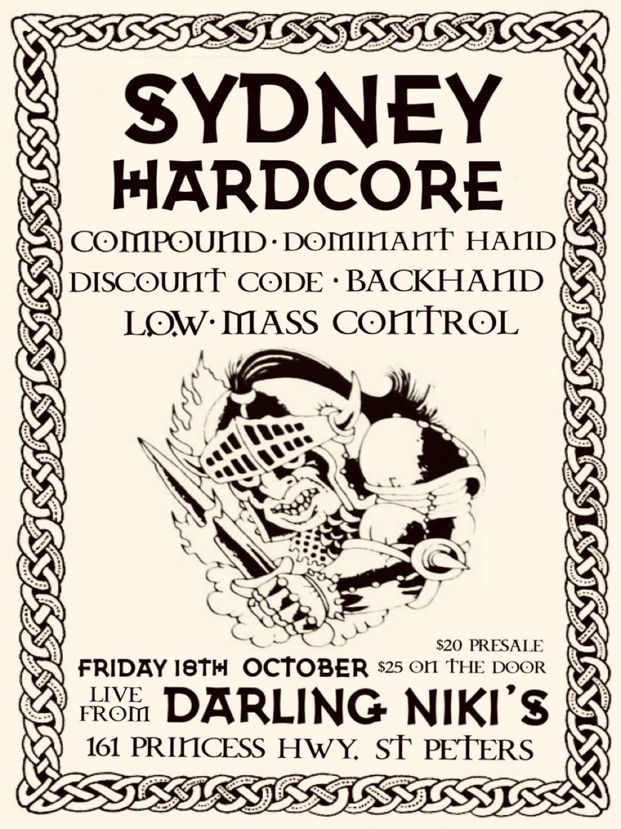 Big one in Sydney this weekend! <a href="/innercityuprise/">INNERCITY UPRISING</a>