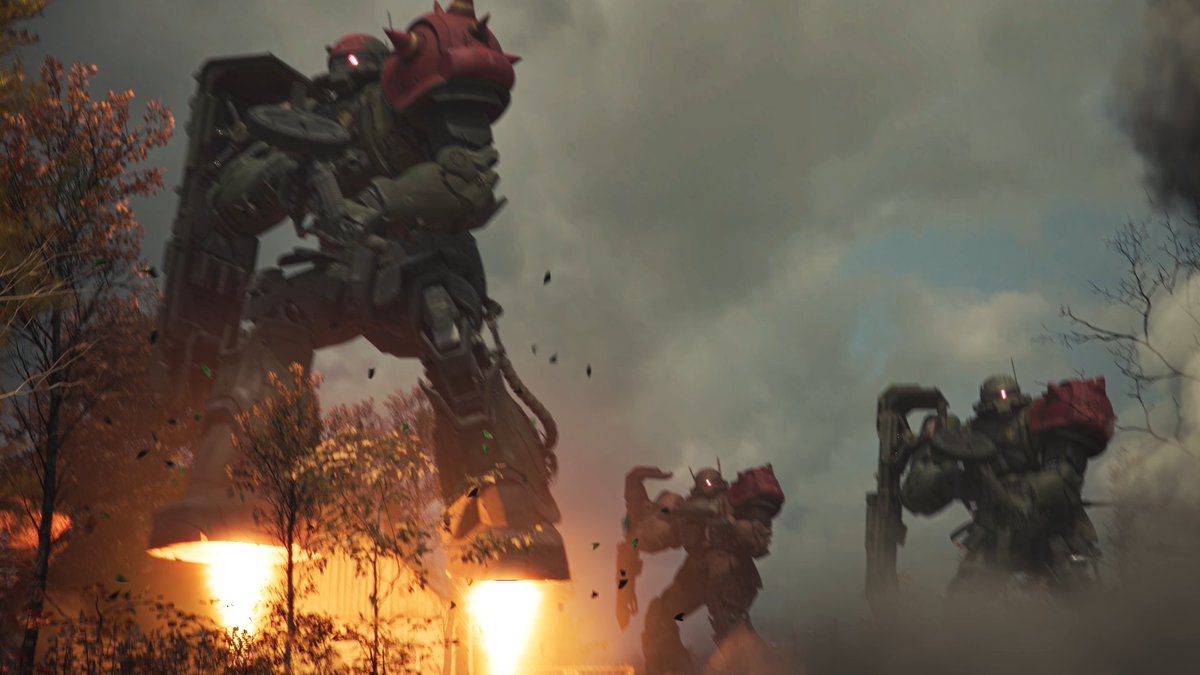 NetflixJP's tweet image. ◆配信開始 
Netflixシリーズ『機動戦士ガンダム 復讐のレクイエム』

宇宙世紀0079年、ジオン公国が独立戦争を始めてから11ヵ月後のヨーロッパ戦線。
ザクIIの凄腕パイロット、イリヤ・ソラリ大尉は、地球連邦軍の恐るべき新型モビルスーツ&quot;ガンダム&quot;に立ち向かう。

#復讐のレクイエム #G_RFV